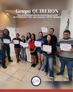 Hoy celebramos su avance 👏🇫🇷
Cada nivel superado es el resultado deesfuerzo, práctica y dedicación.
Gracias por confiar en Côté France y permitirnos ser parte de su crecimiento en el idioma.
Seguimos construyendo juntos este camino hacia la fluidez.

Informes: https://wa.link/s2ka1y
+52 33 1098 1192
Matriz Providencia
Sucursal Chapultepec
.
.

#cotefrance #frances #avance #aprendefrances
#idiomas