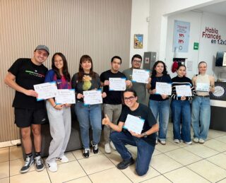 Grupo QUIBERON
Aprobaron satisfactoriamente el nivel AVANZADO (B1) del método CÔTÉ FRANCE. 🙌🏽🇫🇷👏🏽